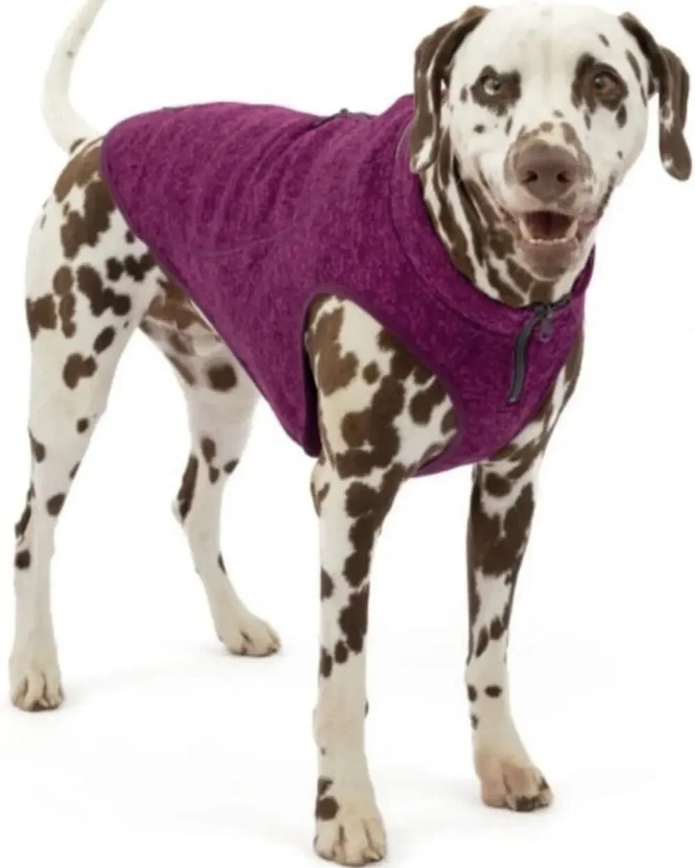 Kurgo K9 Core Dog Sweater M Heather Violet NWT Fleece Jacket Harness Access New